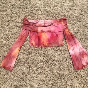 SALE!! - NWOT Boho Crop Top (L) Off Shoulder